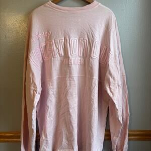 Disney pink sparkle vacation club spirit jersey long sleeve XL